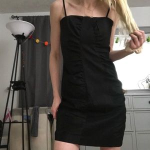 90s CALVIN KLEIN spaghetti strap mini dress